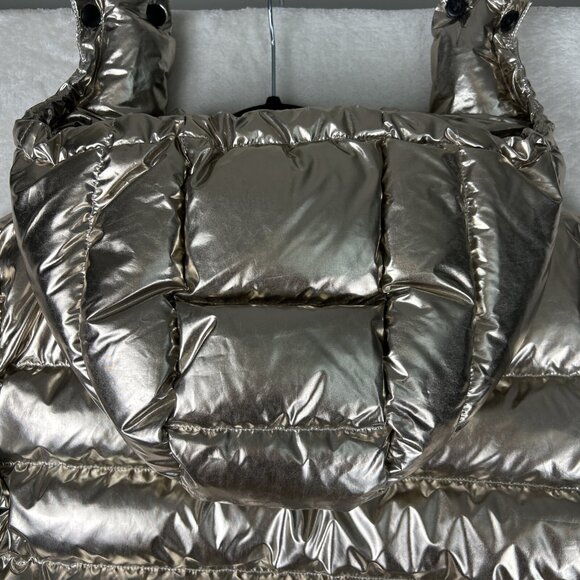 Polo Ralph Lauren Metallic Puffer Down Jacket Duck Feather Big Kids Sz XL 16 - Picture 14 of 14